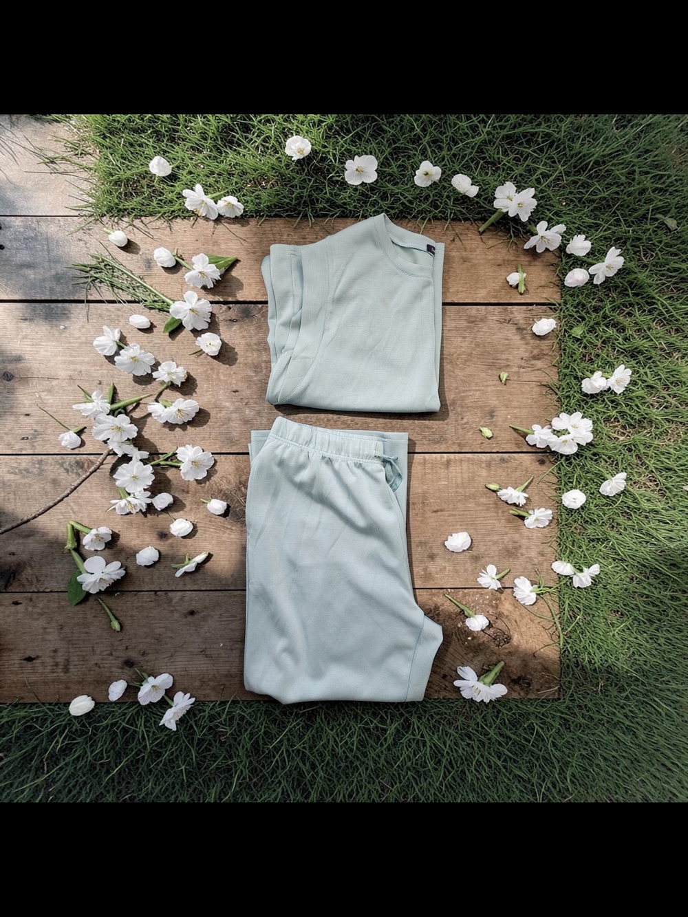 Sampeel Light Sage Lounge Set- XL